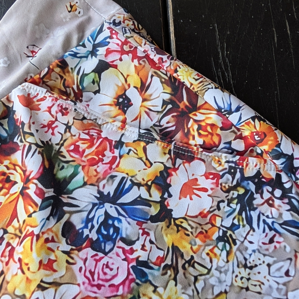 Acegolfs Women's XS Floral Mini Golf Skort Country Club Old Money Athleisure - Picture 2 of 7